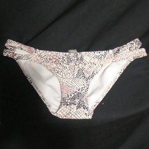 DYNAMITE | small | snake print bikini bottoms | BNWOT